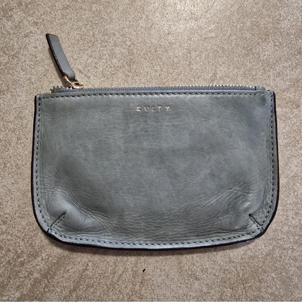 Gray Evity Genuine Leather Wallet